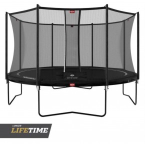 Berg Favorit fuoriterra rotondo 430cm - nero