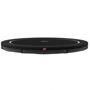 BERG Favorit Bodentrampolin rund 380cm - grün - ohne Sicherheitsnetz (Sport)