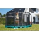 Salta Premium Ground Bodentrampolin rund 251 cm - schwarz - ohne Sicherheitsnetz (Sport)