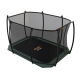 AVYNA Pro-Line Flat-Level Bodentrampolin rechteckig 305x225cm combi - grün