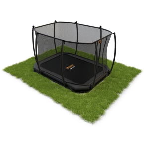 AVYNA Pro-Line Trampolin rechteckig 275x190cm combi - grau