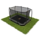AVYNA Pro-Line Bodentrampolin rechteckig 275x190cm combi - camouflage
