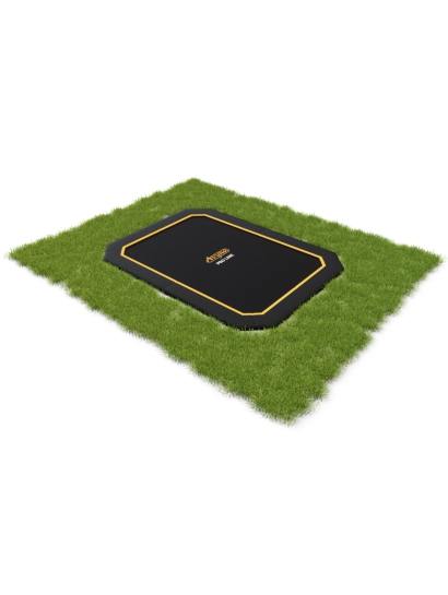 Avyna Pro-Line Flat-Level interrato rettangolare 275x190cm - nero - senza rete di sicurezza  (Sport)