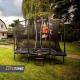 BERG Ultim Favorit Bodentrampolin rechteckig 330x cm - schwarz