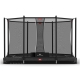 BERG Ultim Favorit Bodentrampolin rechteckig 330x190cm - grau