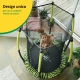 Exit Tiggy Junior fuoriterra rotondo 140cm verde