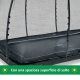 Exit Dynamic interrato rettangolare 275x458cm - nero