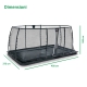 Exit Dynamic interrato rettangolare 275x458cm - nero