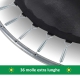 Exit Silhouette fuoriterra rotondo 183cm nero