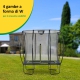 Exit Elegant fuoriterra rotondo 251cm nero