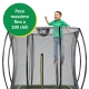 Exit Silhouette fuoriterra rettangolare 153x214 cm nero