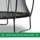 Exit Elegant fuoriterra rotondo 251cm nero