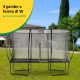 Exit Elegant fuoriterra rotondo 251cm nero
