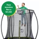 Exit Silhouette fuoriterra rotondo 244cm nero