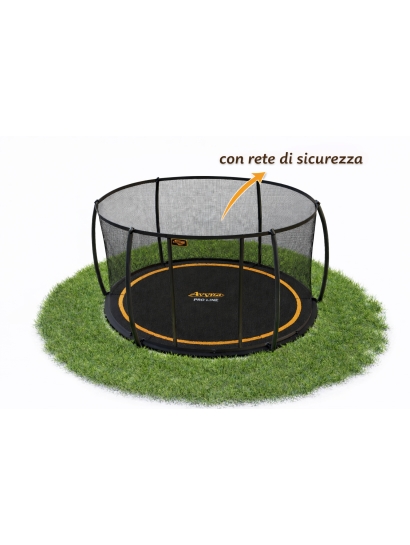 AVYNA Pro-Line Flat-Level interrato rotondo 305cm combi - nero