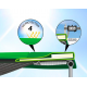 BERG Favorit interrato rotondo 380cm verde sport