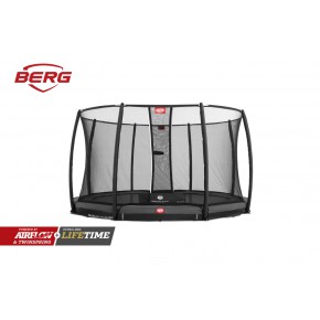 BERG Champion interrato rotondo 380cm grigio