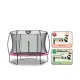 Exit Silhouette fuoriterra rotondo 244cm rosa