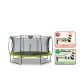 Exit Silhouette fuoriterra rotondo 427cm verde