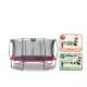 Exit Silhouette fuoriterra rotondo 427cm rosa