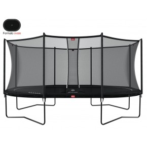 BERG Grand Favorit fuoriterra ovale 520x345cm - nero