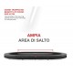 BERG Grand Champion fuoriterra ovale 470x310cm - grigio - Deluxe