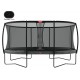 BERG Grand Champion Trampolin oval 470x310cm - grau - Deluxe