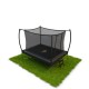 AVYNA Pro-Line Trampolin rechteckig 275x190cm combi - grau