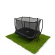 AVYNA Pro-Line Trampolin rechteckig 305x225cm combi - grau