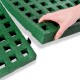 Exit Dynamic interrato rettangolare 275x458cm - nero - con Freezone piastrelle di sicurezza (Sport)