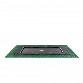 Exit Dynamic interrato rettangolare 275x458cm - nero - con Freezone piastrelle di sicurezza (Sport)