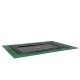Exit Dynamic interrato rettangolare 275x458cm - nero - con Freezone piastrelle di sicurezza (Sport)
