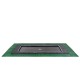 Exit Dynamic interrato rettangolare 305x519cm - nero - con Freezone piastrelle di sicurezza (Sport)